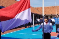 Upacara Kesadaran Berbangsa di Lapas Brebes Libatkan Warga Binaan