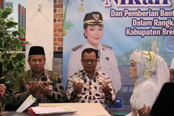 Kisah Pasutri Brebes Menikah Siri Empat Tahun, Kini Resmi di Nikah Massal Gratis