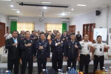 Kalapas Brebes Ikuti Upacara Hari Bhakti Imigrasi ke-76 di Kantor Imigrasi Pemalang