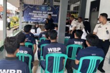 Dukung Program Kemenimipas, Lapas Brebes Gelar Tes Urine