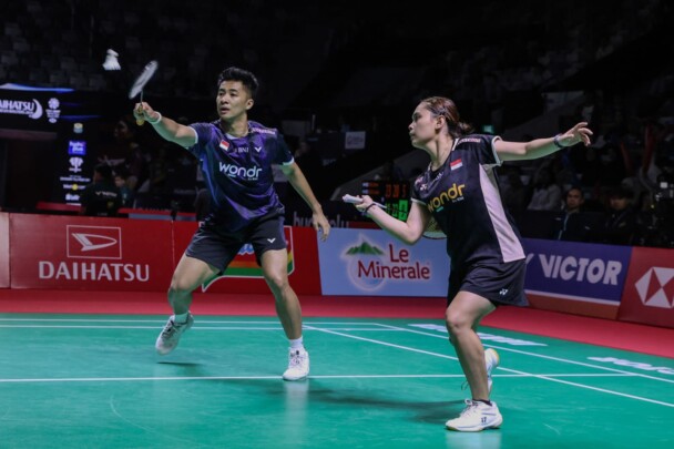 Debut Gemilang Dejan/Bernadine di Indonesia Masters 2026, Lolos ke 16 Besar