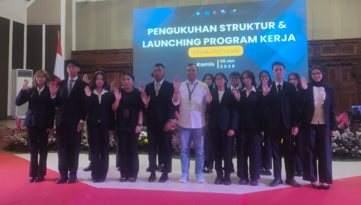 HIMAHI UBL Periode 2025–2026 Resmi Dikukuhkan, Usung Semangat “Go International”