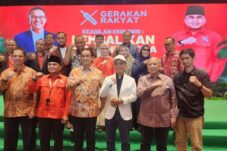 Anies Singgung Statemen Prabowo di Rakernas Gerakan Rakyat: Sawit Tak Bisa Gantikan Hutan Tropis  