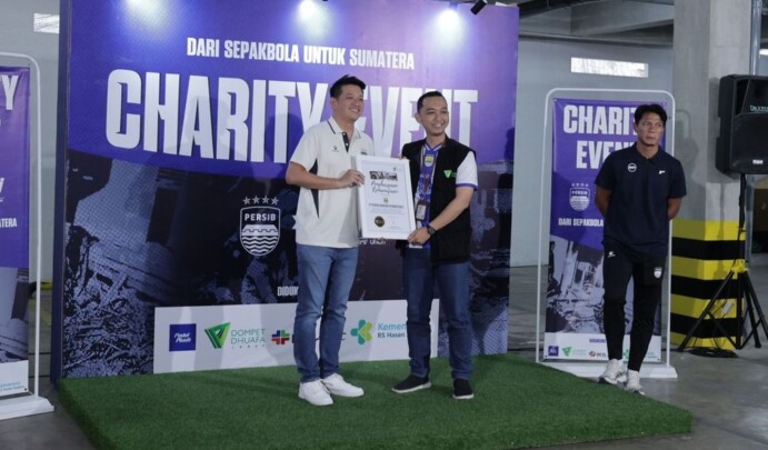 Persib dan APPI Galang Ratusan Juta untuk Sumatra