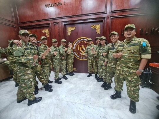 Kemenhan RI Gelar Retret Bela Negara 200 Wartawan PWI se-Indonesia, PWI Depok Kirim 11 Peserta