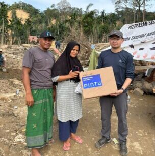 PINTU Salurkan Bantuan Starlink untuk Pemulihan Pasca Bencana di Aceh