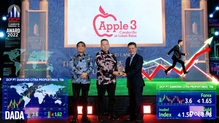 Apple 3 Condovilla Raih Penghargaan, Strategi DADA Hasilkan Properti Bernilai Tinggi