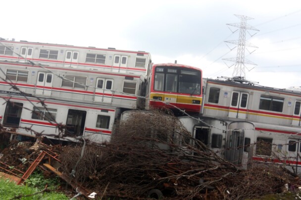 242 Bangkai Gerbong KRL Disimpan di Depo Depok Sebelum Dikirim ke Tempat Konservasi