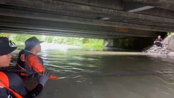 Tim SAR dan Basarnas Cari Remaja yang Dilaporkan Hanyut di Sungai Maiyah Brebes