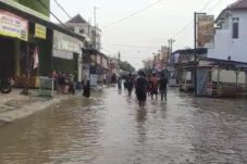 Sekolah Terendam Luapan Sungai Cisanggarung, KBM Ratusan Siswa Dialihkan ke Rumah