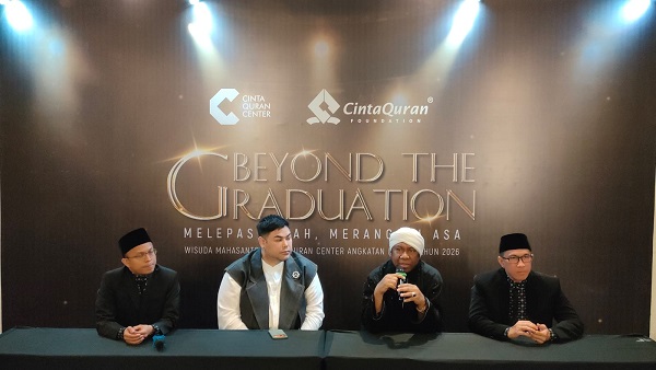 Cinta Quran Center Wisuda 124 Mahasantri, Teguhkan Misi Dakwah dan Pengabdian untuk Umat