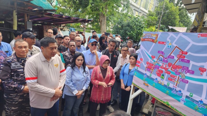 Gotong Royong Penataan Kawasan Menteng Tenggulun, Menteri PKP: Ditargetkan Rampung 8 Juni 2026