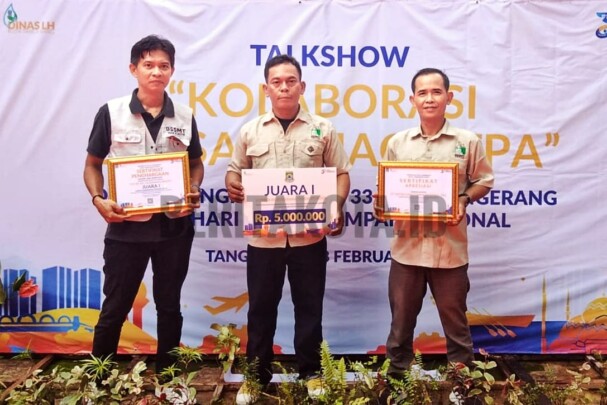 Bank Sampah Binaan MPMX Jadi Juara I Kota Tangerang