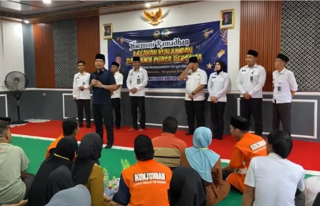Lapas Brebes Gelar Buka Puasa Bersama Warga Binaan dan Keluarga