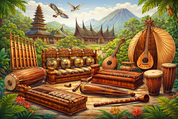 10 Alat Musik Tradisional Indonesia dan Asalnya, Warisan Budaya yang Mendunia