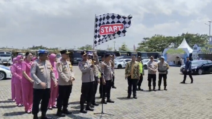 Program Valet and Ride Dimulai, 22 Pemudik Berangkat dari Brebes ke Semarang