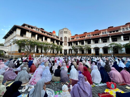 Idulfitri di Lawang Sewu, Ruang Ibadah Ikonik di Kota Semarang
