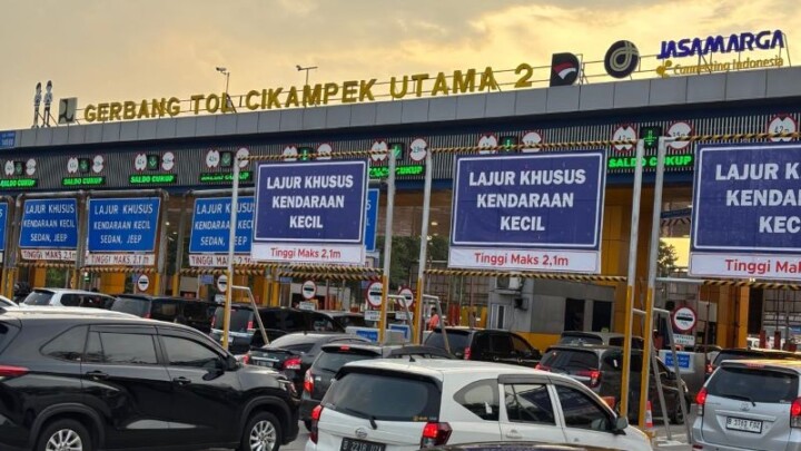 MLFF Bisa Jadi Solusi Kemacetan Gerbang Tol Saat Arus Balik