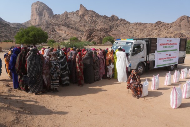 Sudan Darurat Kemanusiaan, Ratusan Warga Dapat Bantuan Pangan
