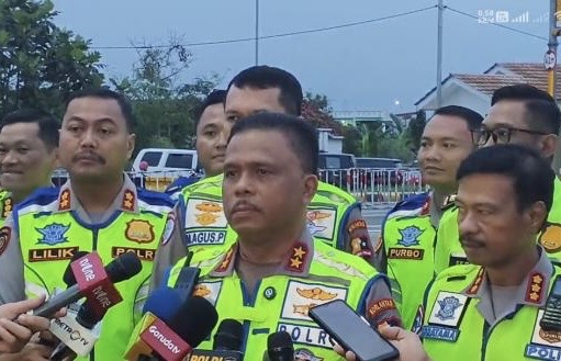 Tinjau Pejagan, Kakorlantas Sebut 1,2 Juta Kendaraan Belum Kembali ke Jakarta