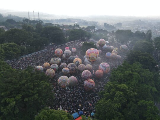 Festival Balon Udara Wonosobo 2026 Semarakkan Libur Lebaran, 23 Lokasi Jadi Magnet Wisatawan