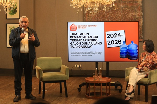 KKI Desak Pemerintah Atur Masa Pakai Galon, BPA Jadi Ancaman Serius