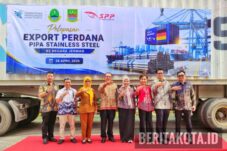 Ekspor Perdana, Stainless Prima Pipe Cikarang Kirim 20 Ton Pipa Stainless ke Jerman