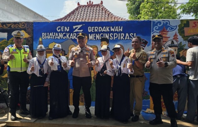 Polres Brebes Gandeng Seniman Mural dan Pelajar di Youth Festival 2026