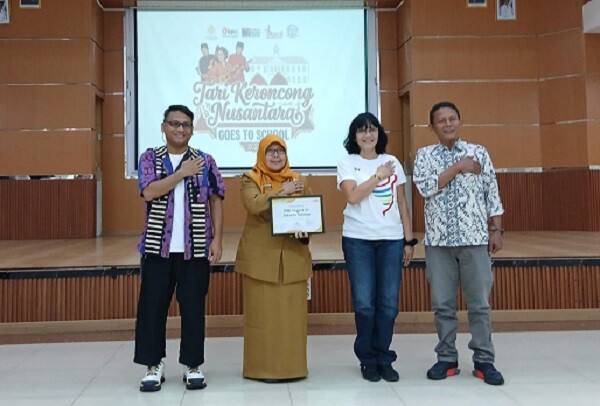 ASETI dan LINI Kenalkan Tari Keroncong Nusantara kepada Generasi Z di SMKN 57 Jakarta