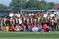 Alexander Pulalo Beri Coaching Clinic untuk SSB Mampang FC Depok, Semangati Pesepak Bola Cilik