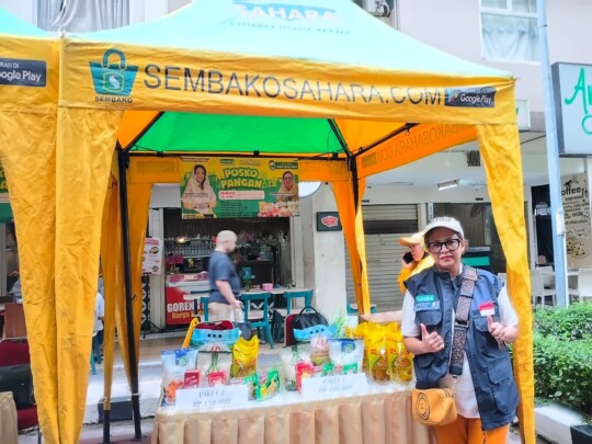 Bazar Murah Sahara Bantu Warga Hadapi Lonjakan Harga