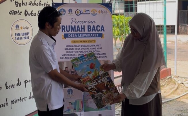Rumah Baca Digital Desa Leuwikaret Diresmikan, Perkuat Kapasitas Masyarakat Hadapi Perkembangan Era Digital