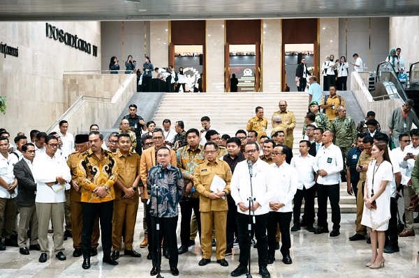 Rapat Dipimpin Dasco, Pemulihan Pascabencana Sumatra Fokus Huntap dan Relokasi