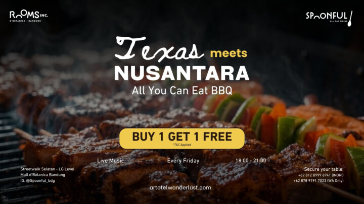 BBQ All You Can Eat “Texas Meets Nusantara” Hadir di Bandung, Harga Mulai Rp128 Ribu