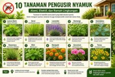 10 Tanaman Pengusir Nyamuk Alami yang Efektif dan Ramah Lingkungan