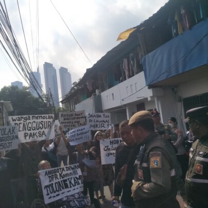 Penggusuran Paksa 30 KK di Bendungan Hilir, Kuasa Hukum Sebut Pelanggaran HAM Berat