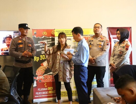 Delegasi JICA Tinjau Pelayanan dan Respons Darurat Polres Brebes