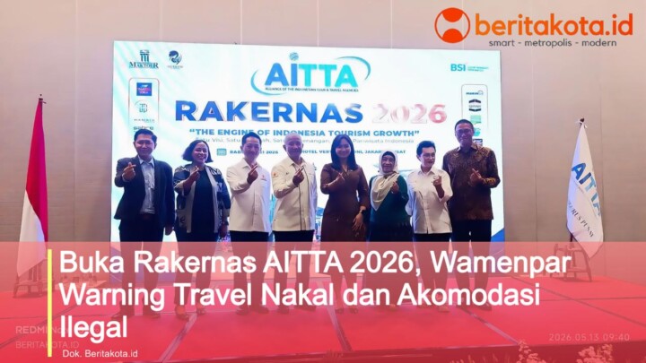 Buka Rakernas AITTA 2026, Wamenpar Warning Travel Nakal dan Akomodasi Ilegal