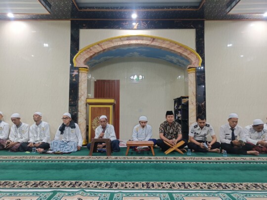 Lapas Brebes Perkuat Pembinaan Spiritual Lewat Pengajian dan Tahlil Rutin