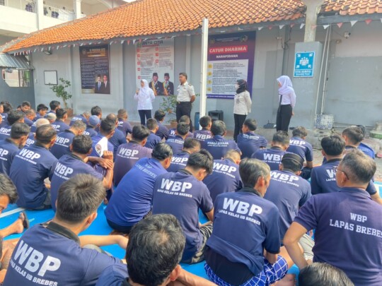 Lapas Brebes Gandeng Rumah Sehat Baznas Gelar Penyuluhan Pencegahan Hantavirus