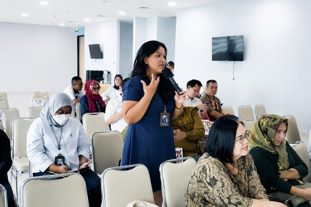 Anggota DPD ASPPI DKI Jakarta tampak antusias mengikuti seminar kesehatan yang digelar DPD ASPPI DKI Jakarta dengan Eka Hospital MT Haryono