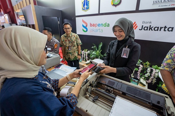 Kolaborasi Bank Jakarta & Bapenda DKI Jakarta di Jakarta Fair Bisa Bayar Pajak