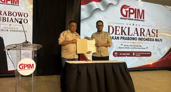 GPIM Deklarasi dan Tancap Gas Konsolidasi Nasional, Relawan Prabowo Fokus Program Sosial Menuju 2029