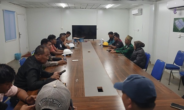 Buruh Proyek KEK Batang Keluhkan Upah Belum Dibayar, GPK Macan Roban Turun Tangan