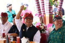 Bupati Tabanan Buka Parade Gebogan dan Baleganjur Ulun Danu–The Blooms 2026, Dorong Wisata Budaya Bali