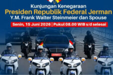 585 Personel Kawal Kunjungan Kenegaraan Presiden Jerman di Jakarta