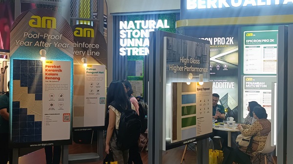 AM Mortar Hadir di IndoBuildTech 2026, Luncurkan Inovasi Material Bangunan Berkualitas