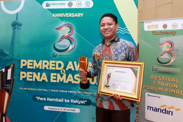 Munja Raih Pimred Award 2026 Berkat Inovasi Karoseri