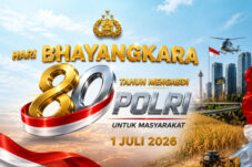 Ini Filosofi Logo Hari Bhayangkara ke-80 Polri
