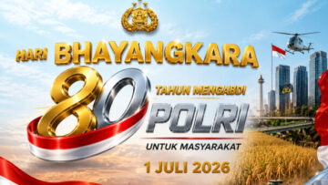Ini Filosofi Logo Hari Bhayangkara ke-80 Polri